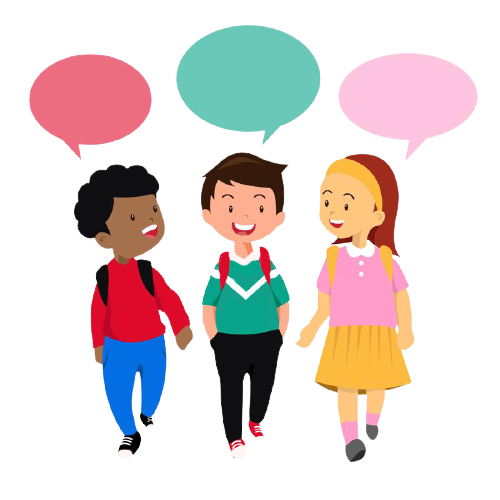 kids talking