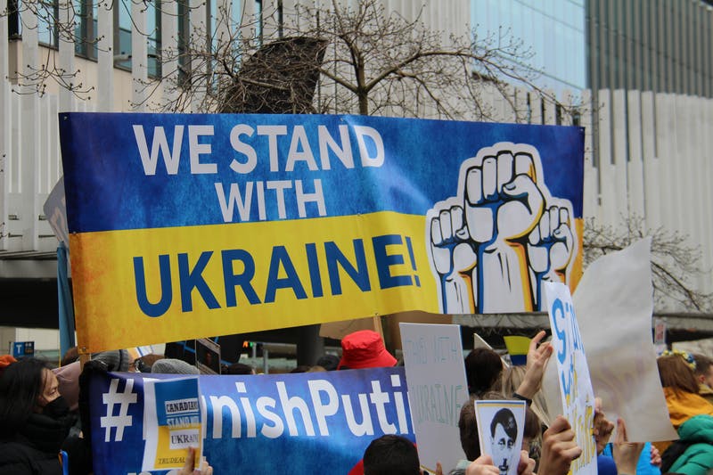 Protest for Ukraine